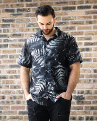 Awakened Cosmic Fern Button Down Shirt (Made to Order)