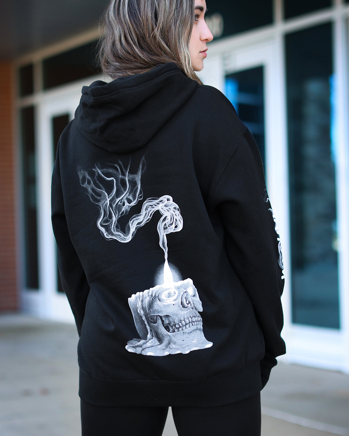 Limited Edition Burn Out Candle Hoodie