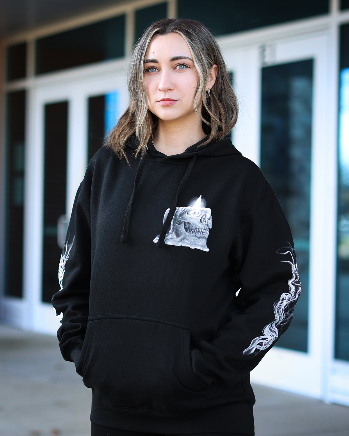 Limited Edition Burn Out Candle Hoodie