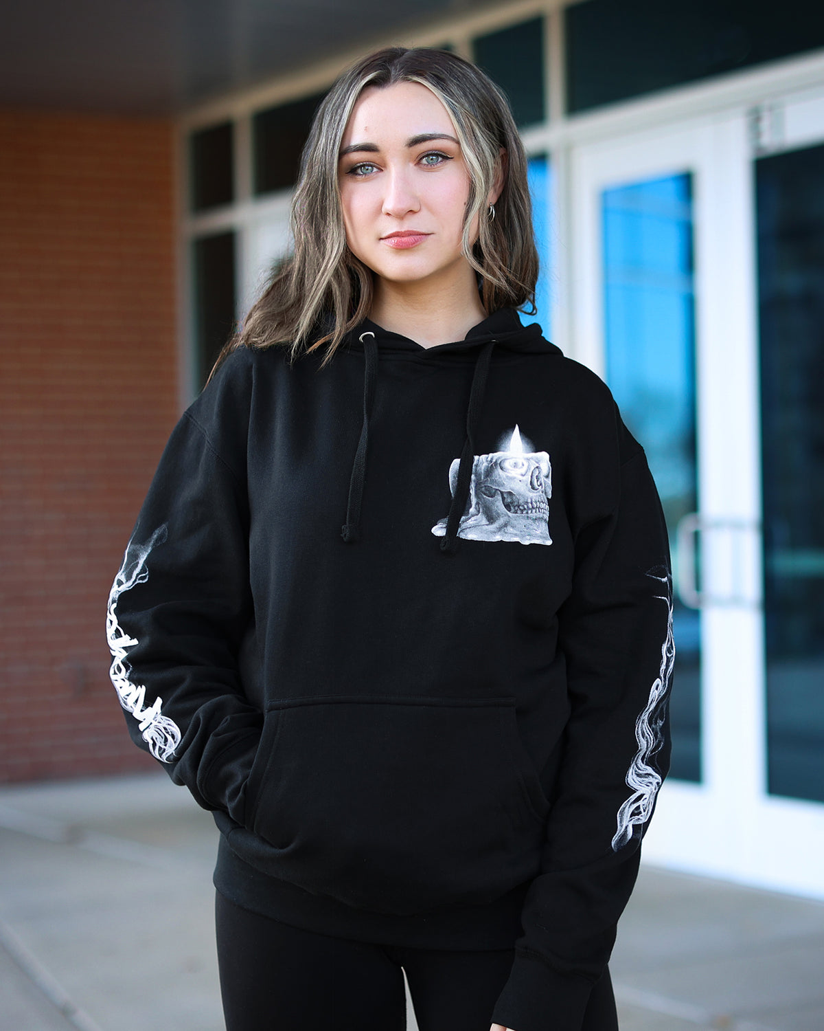 Limited Edition Burn Out Candle Hoodie