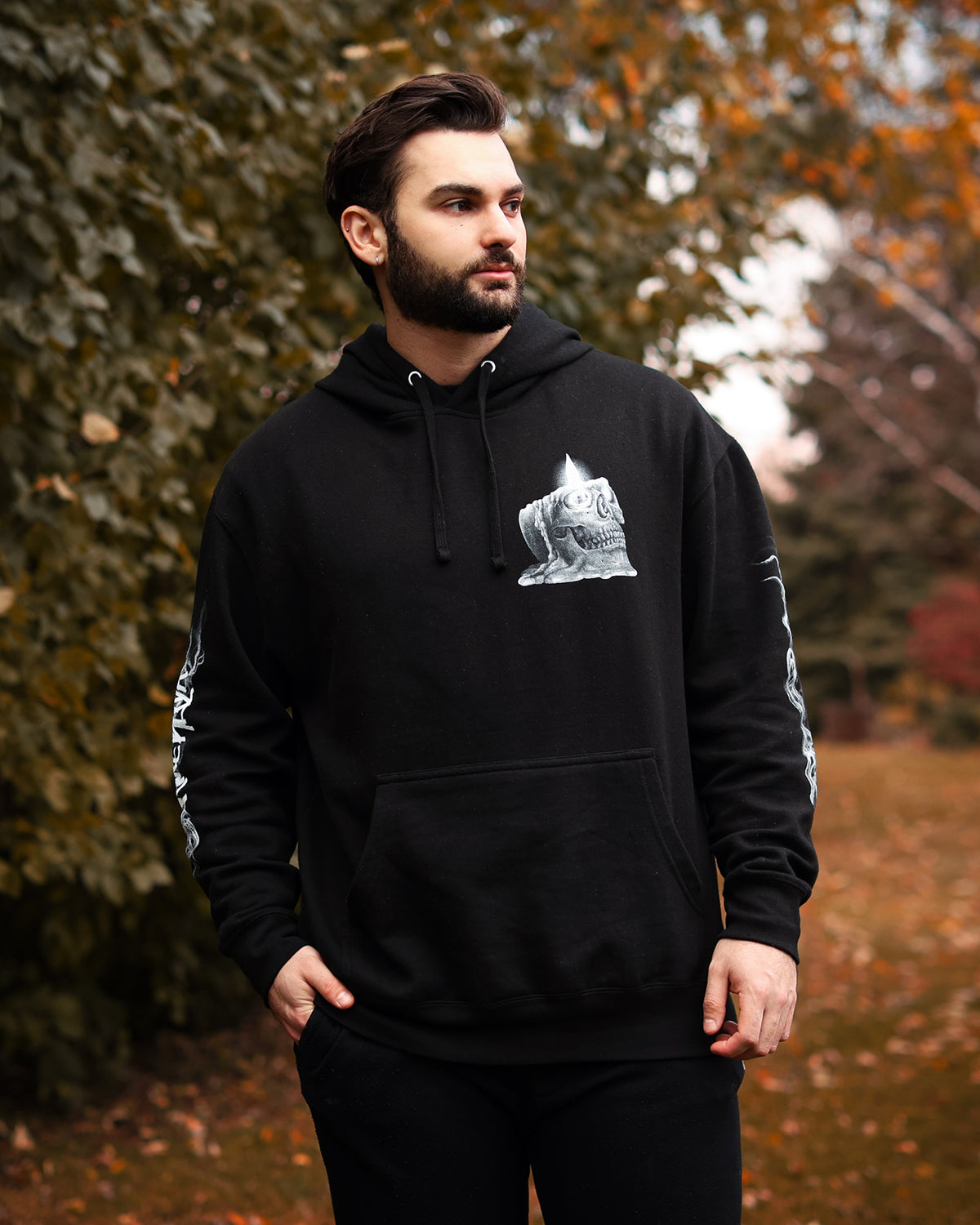 Limited Edition Burn Out Candle Hoodie