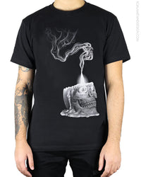 MISPRINT Burn Out Candle Shirt